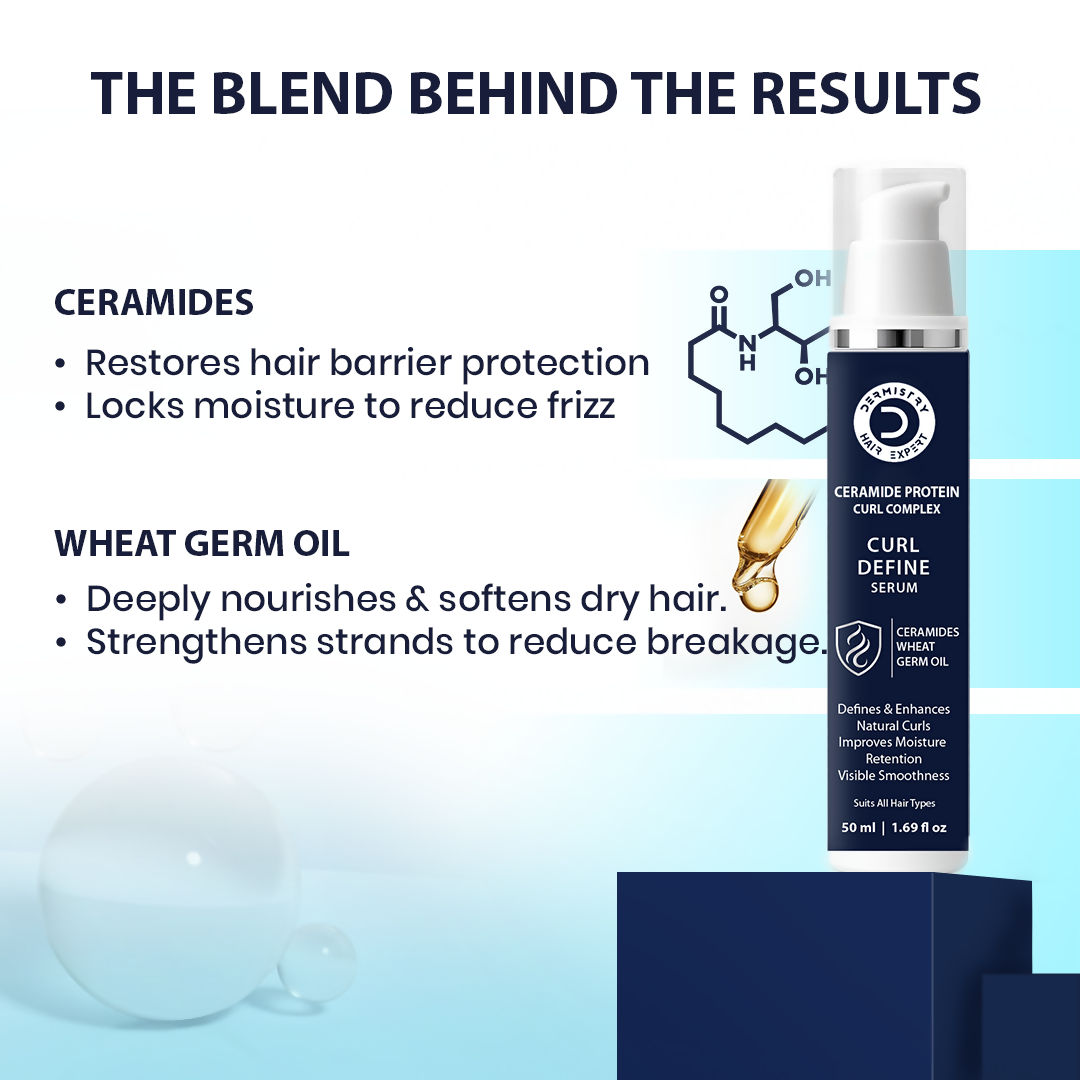 Dermistry Bio Actives Curl Define Complex Curl Defining Retention Enhancement Mask & Serum