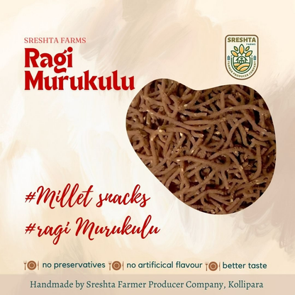 Sreshta Farms Ragi Murukulu