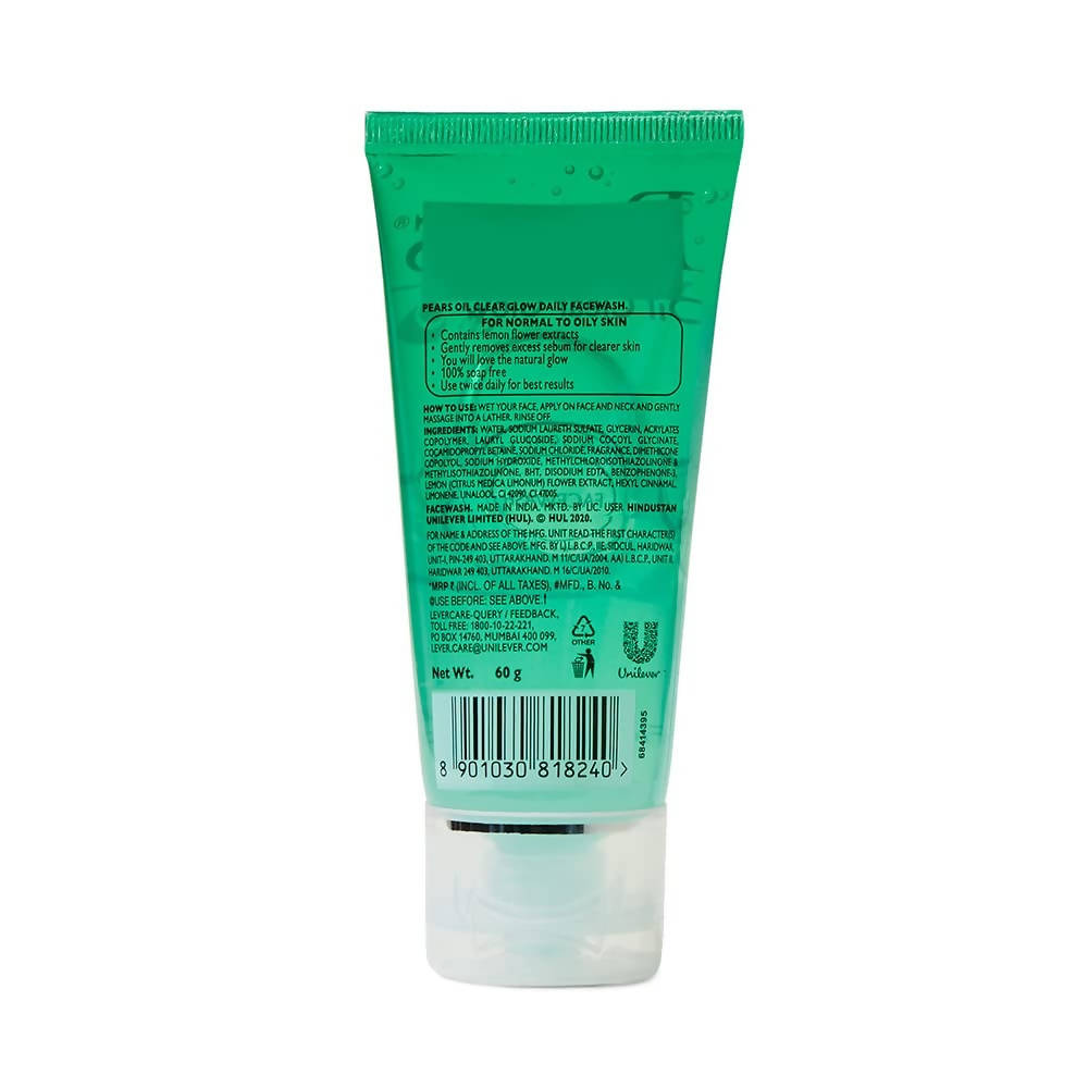Pears Oil Clear Glow Facewash