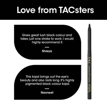 TAC - The Ayurveda Co. Beautif-eye Ayurvedic Black Kajal