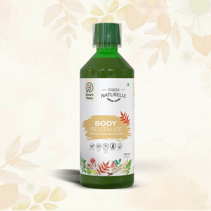 Farm Naturelle Body Revitalizer Juice - Ayurvedic Formula for Energy and Vitality