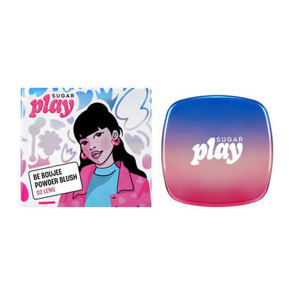 Sugar Play Be Boujee Powder Blush - 02 Leng