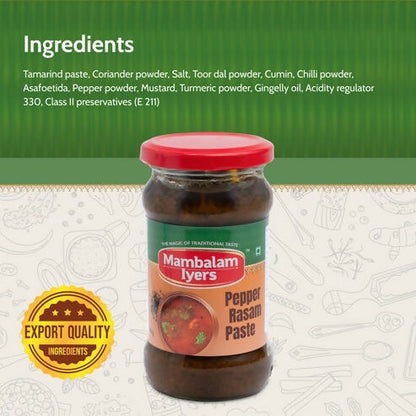 Mambalam Iyers Pepper Rasam Paste