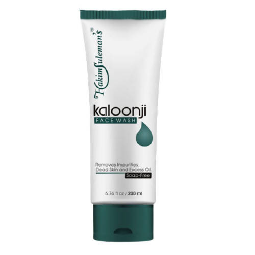 Tube of Kaloonji face wash on a white background