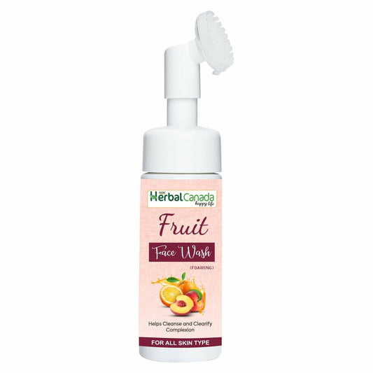 Herbal Canada Fruit Face Wash bottle on a white background