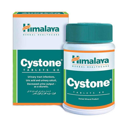 Himalaya Cystone tablets packaging on a white background