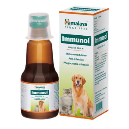 Himalaya Immunol bottle and packaging on a white background