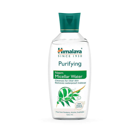 Himalaya Purifying Neem Micellar Water bottle on a white background