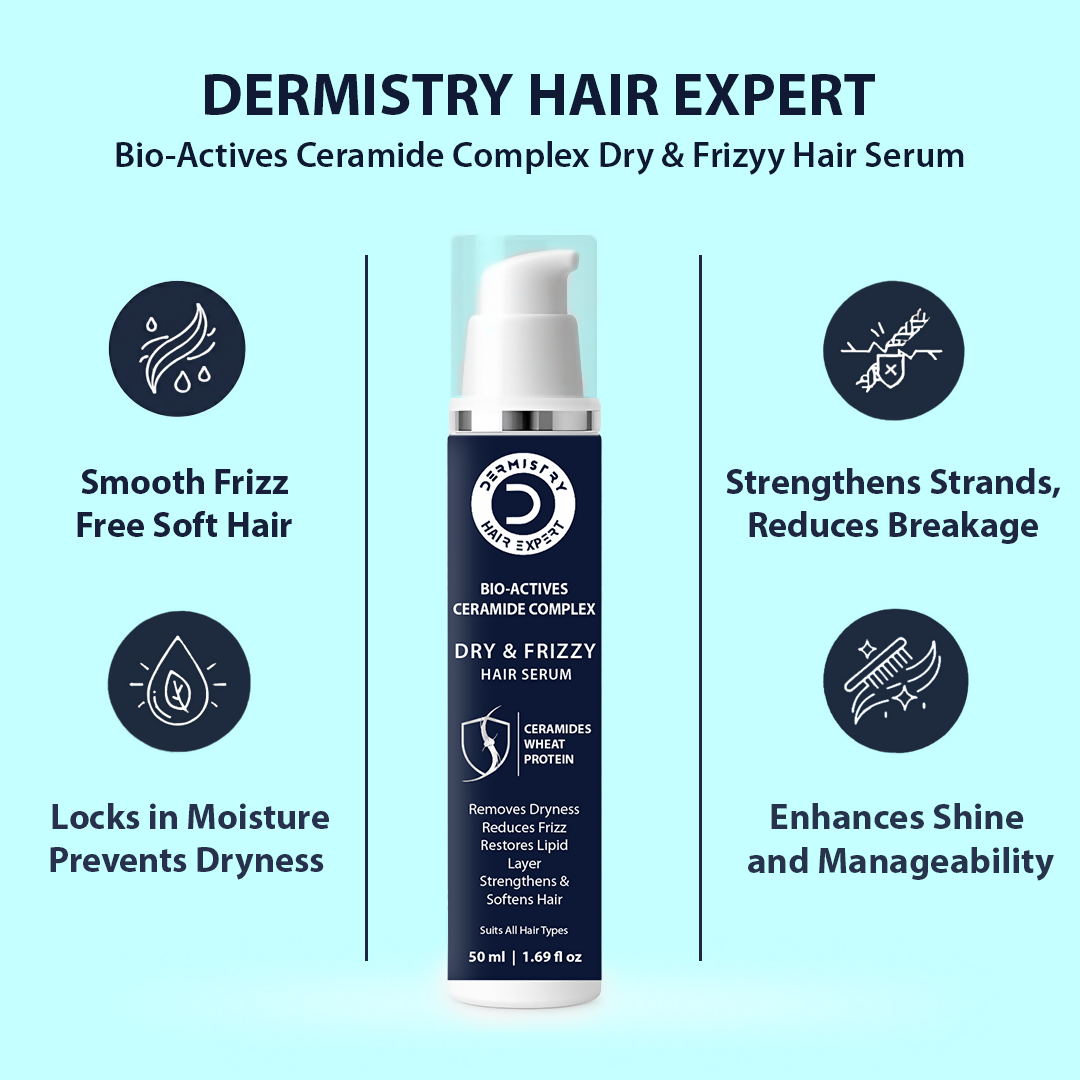 Dermistry Ceramides Hyaluronic Acid Protein Shampoo Mask & Serum