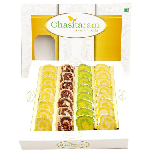 Ghasitaram Diwali Gifts Sweets Sugarfree Assorted Moons Box