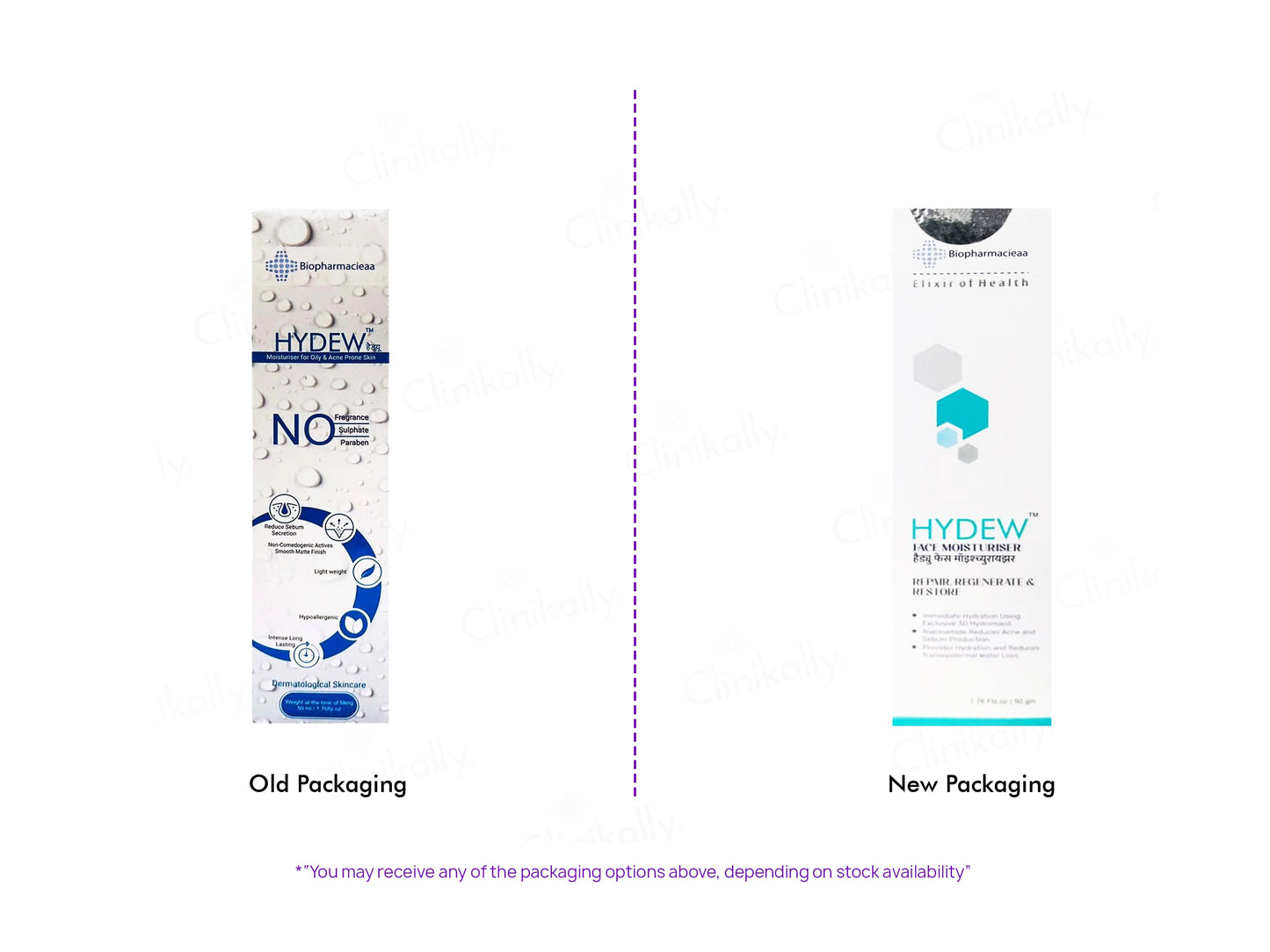 Hydew Moisturiser For Oily & Acne Prone Skin