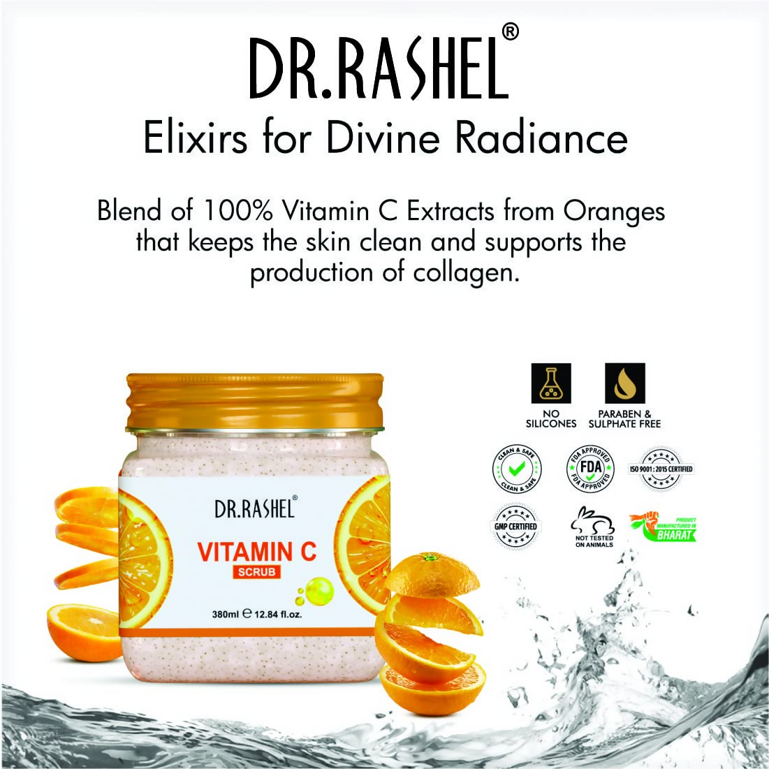 Dr.Rashel Vitamin C Scrub For Face And Body