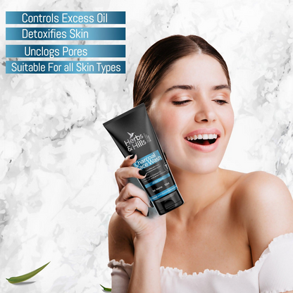 Herbs & Hills Charcoal Face Wash