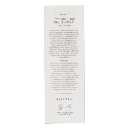 Lambre DNA-Shot Line Anti-Aging Night Cream For Aging Skin