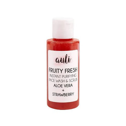 Auli Fruity Fresh Instant Cleansing Face Wash/Scrub