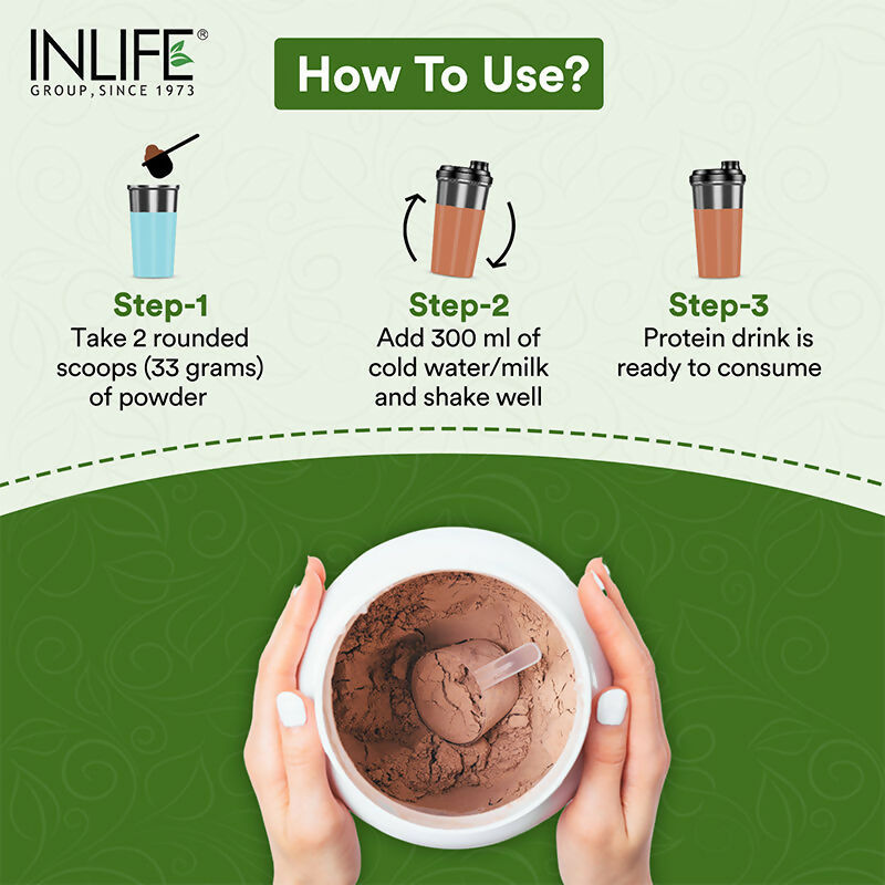 Inlife Plant Protein Powder Cookies & Cream