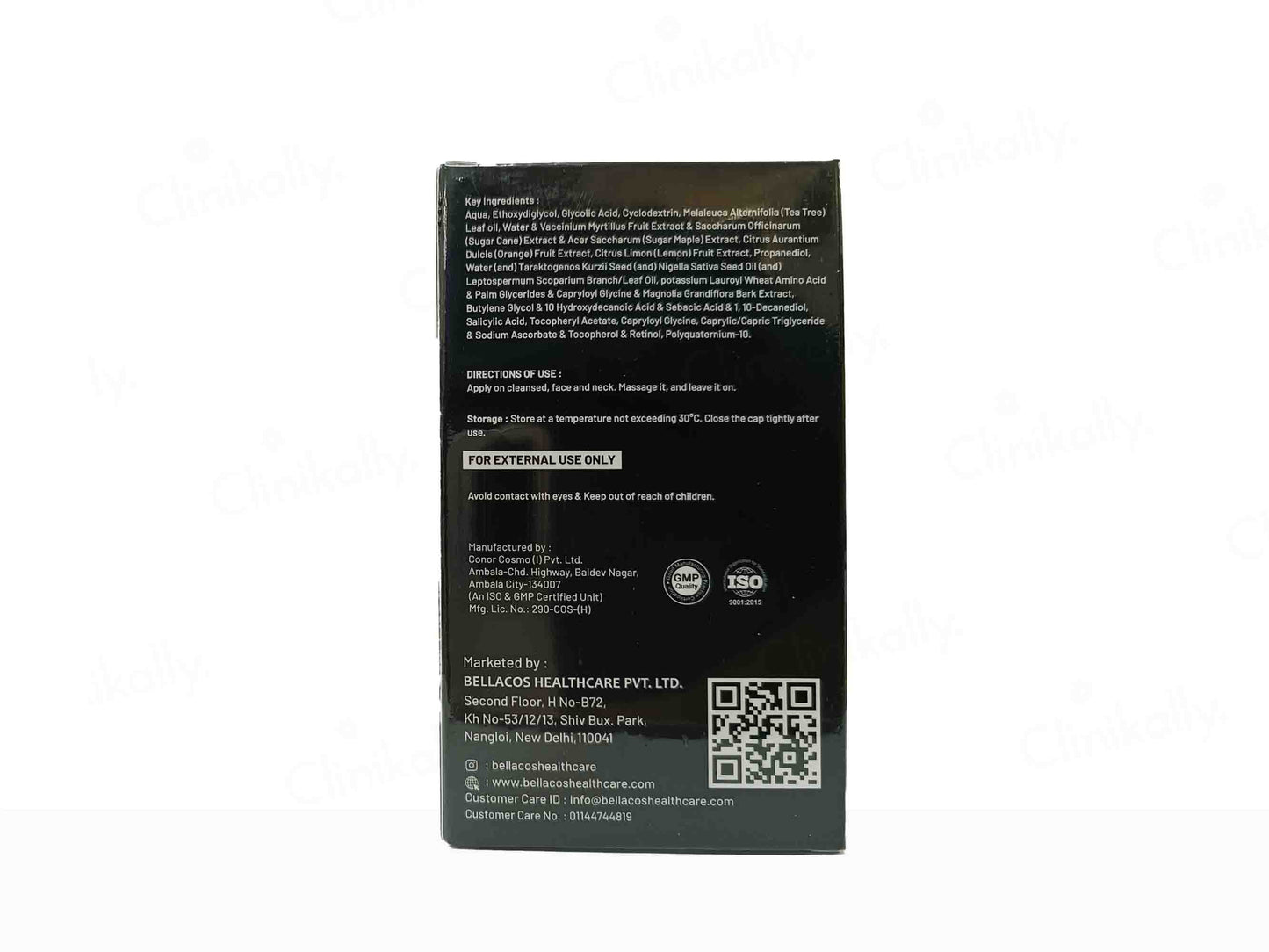 Bellacos Healthcare AHA BHA Acne Gel