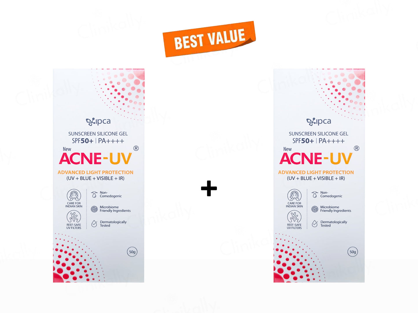 IPCA Acne-UV Advanced Light Protection Silicone Sunscreen Gel SPF 50+ PA++++