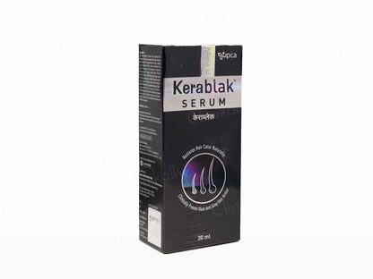 Kerablak Serum packaging on a white background
