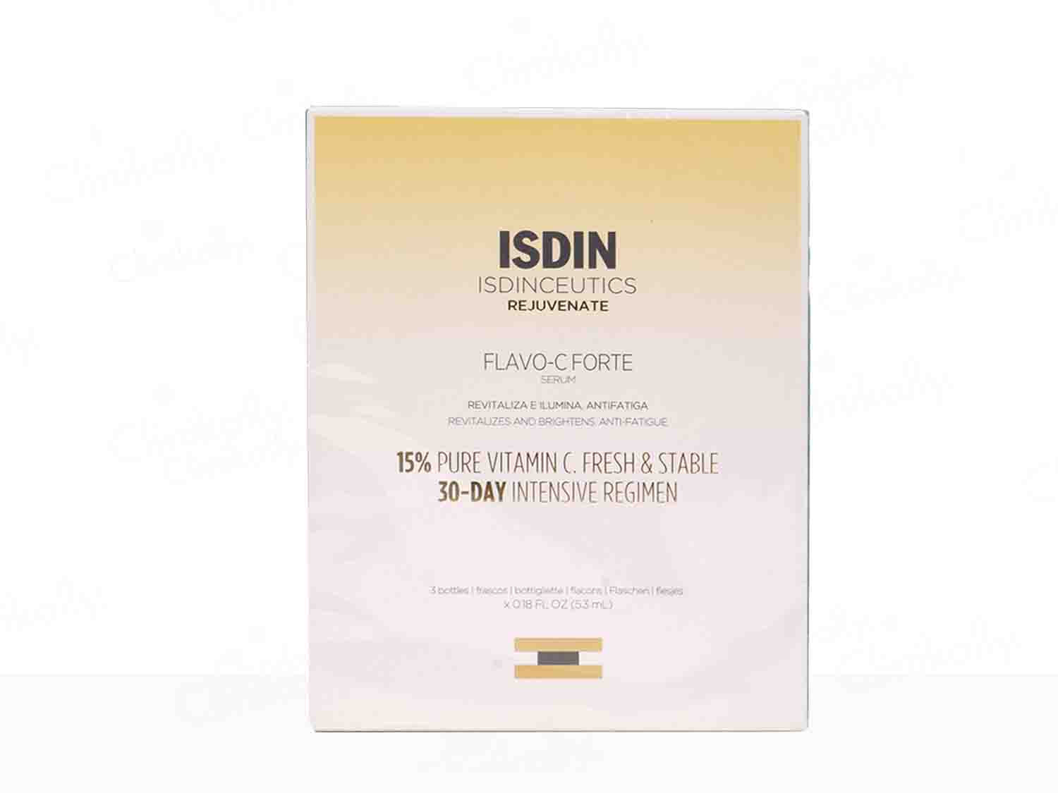 ISDIN skincare product packaging on a white background