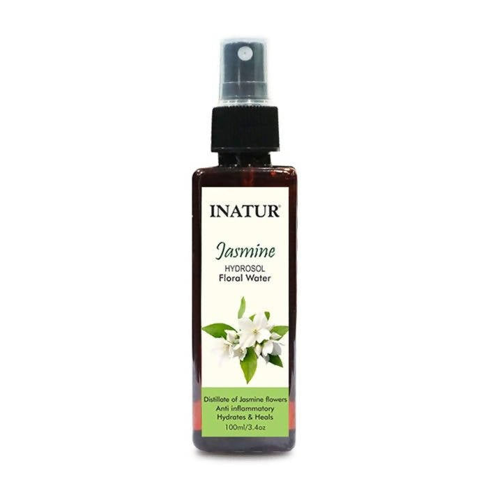 INATUR Jasmine Hydrosol Floral Water bottle on a white background
