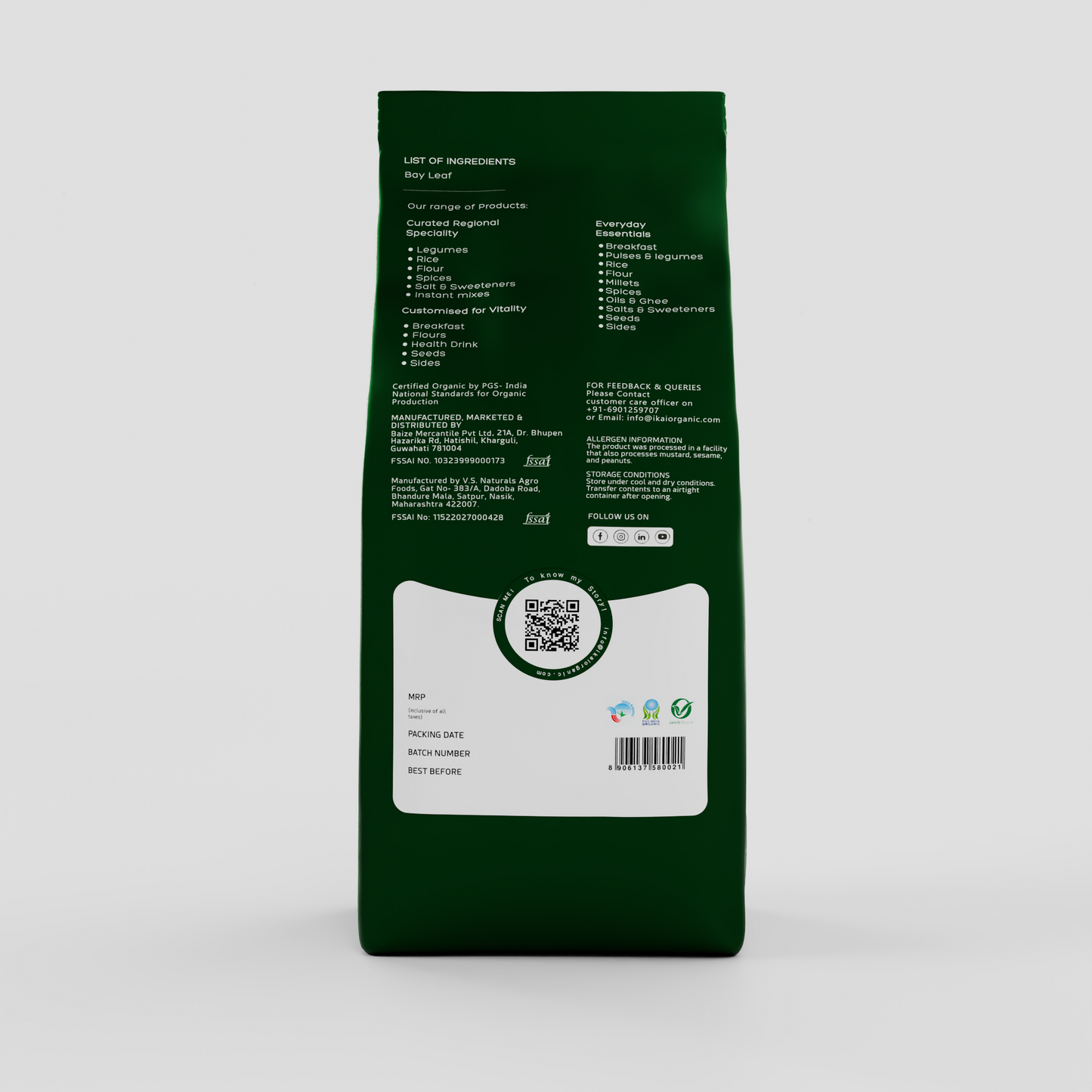 IKAI Natural Tej Pata/Bay Leaf