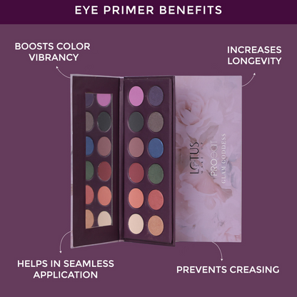 Lotus Make Up Proedit Eye Primer Infused Eyeshadow Palette - Glam Goddess