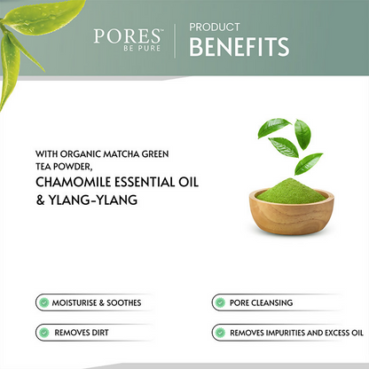 Pores Be Pure Matcha Green Tea Purifying Face Wash