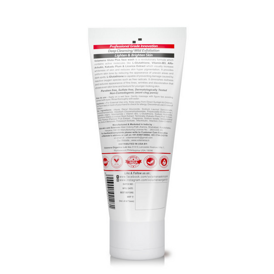Volamena L -Glutathione Gluta + Face Wash