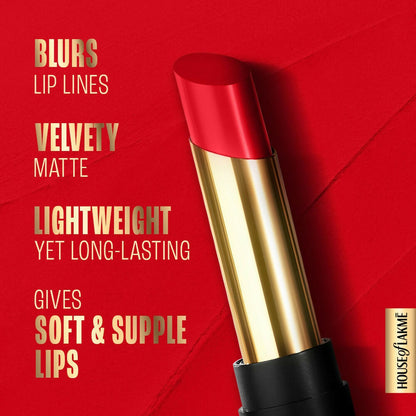 Lakme Absolute Beyond Matte Lipstick - 104 Maroon Magnet
