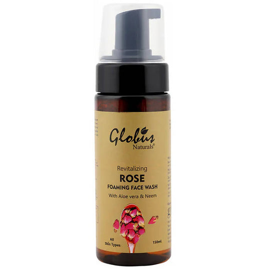 Globus Naturals Rose Foaming Face Wash