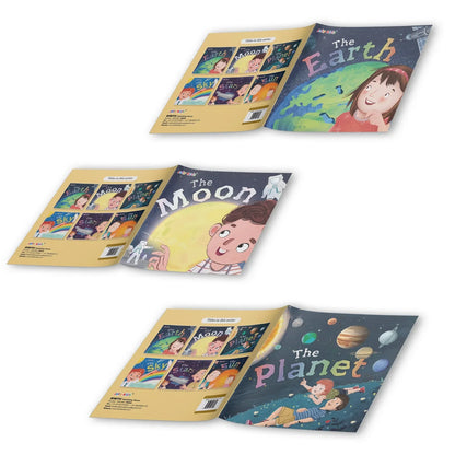 Jolly Kids The Solar System Books Set of 6| Part of: Knowledge Encyclopedia For Children Ages 4-10 Years