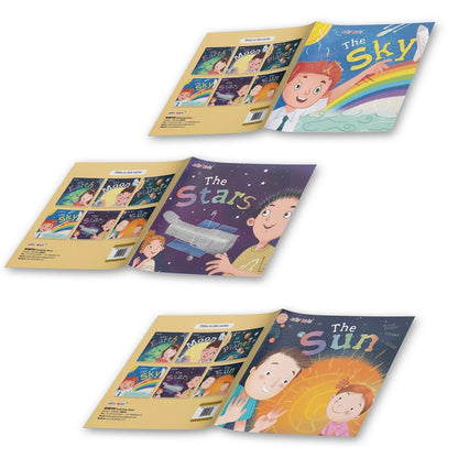 Jolly Kids The Solar System Books Set of 6| Part of: Knowledge Encyclopedia For Children Ages 4-10 Years