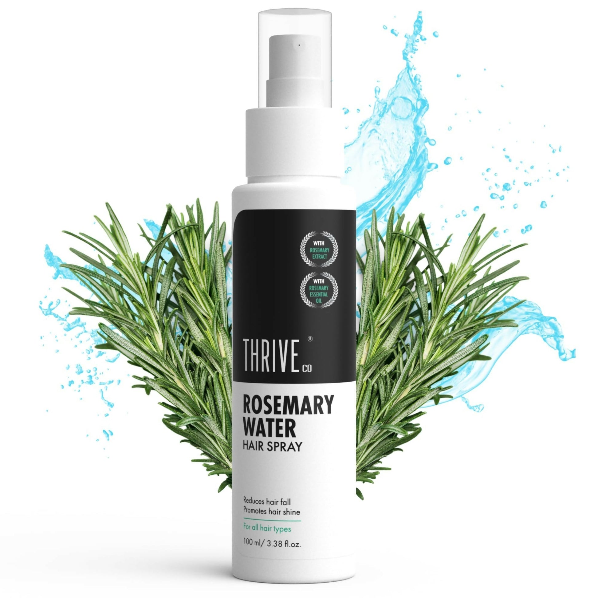 ThriveCo Rosemary Water Hair Spray For Hair Growth