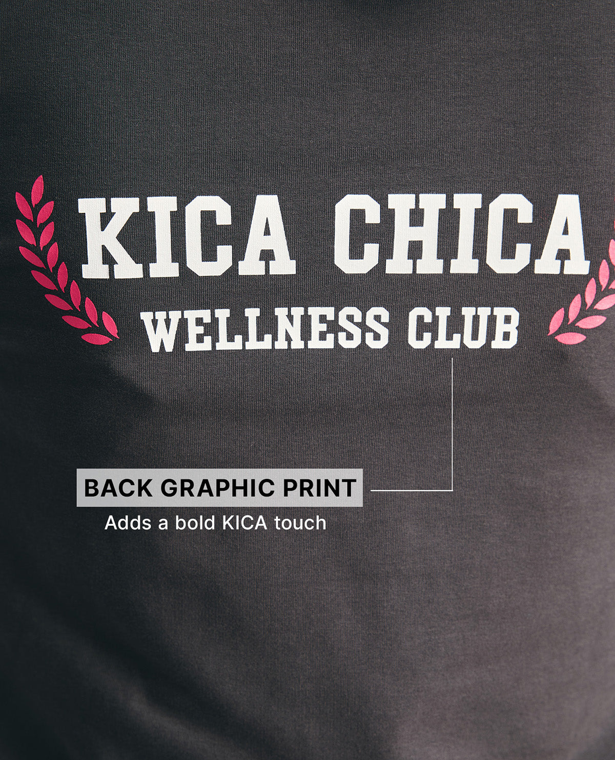 KIC605 Grey Cropped Hoodie - In Cotton Terry Fabric
