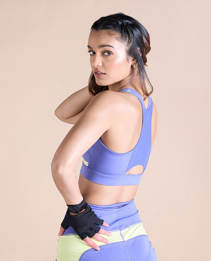 Kica Front Zip Sports Bra with Removable Pads VeryPeri