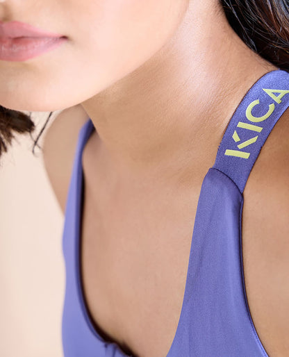 Kica Front Zip Sports Bra with Removable Pads VeryPeri