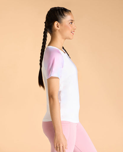 Kica Teens Sports Colourblock Cropped Tank Top-For Girls