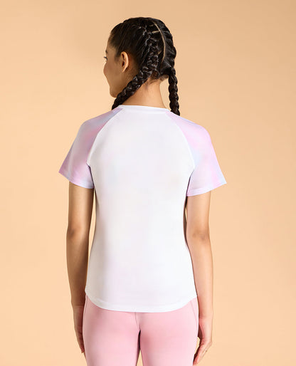 Kica Teens Sports Colourblock Cropped Tank Top-For Girls