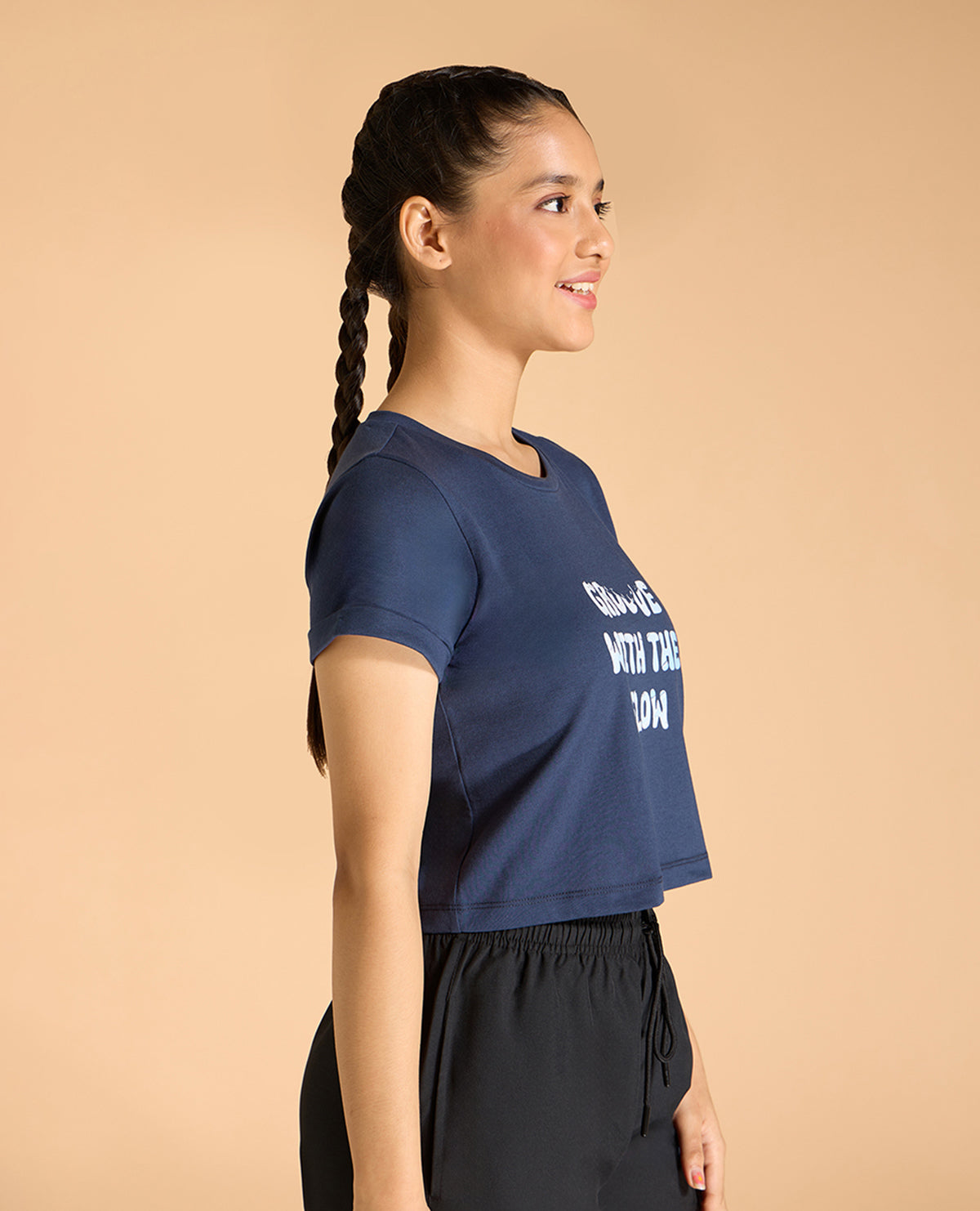 Cotton Crop Top For Girls