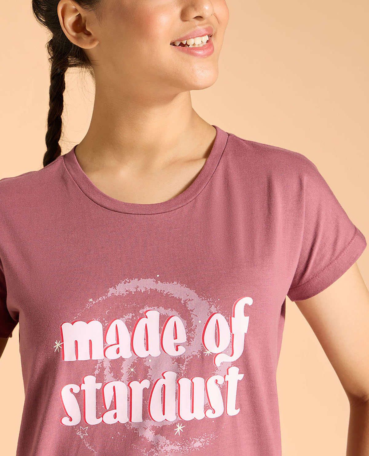 Cotton Printed Top For Girls