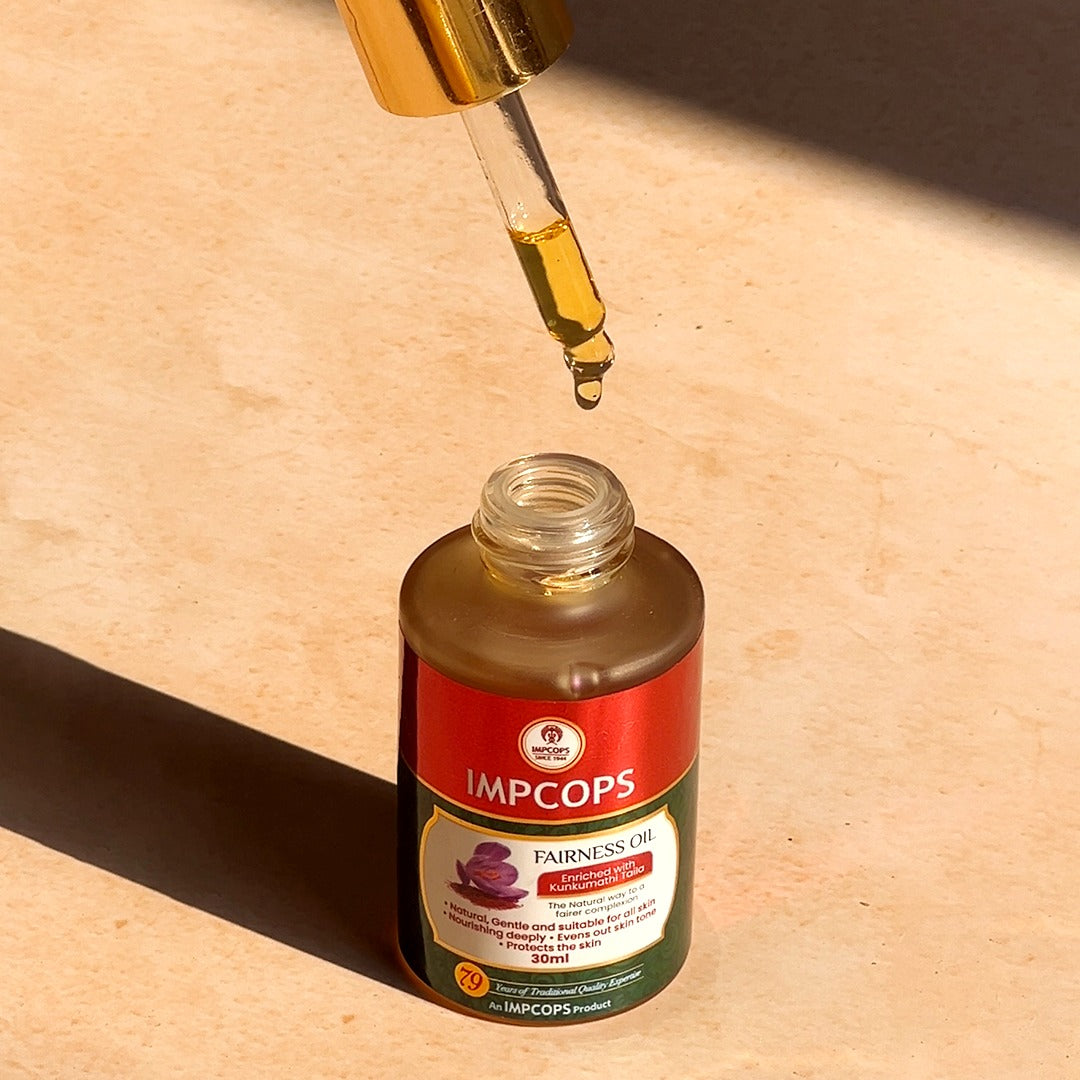 Impcops Fairness Oil – Enriched With Kunkumathi Taila