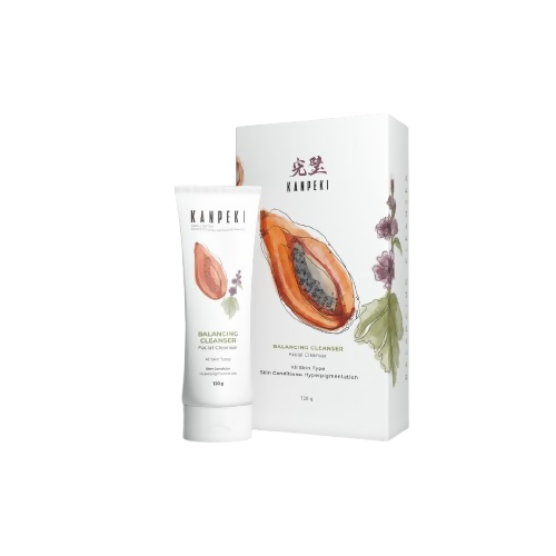 Kanepei skincare product packaging with a tube and box on a white background