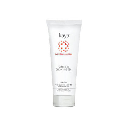 Kaya Soothing Cleansing Gel container on a white background