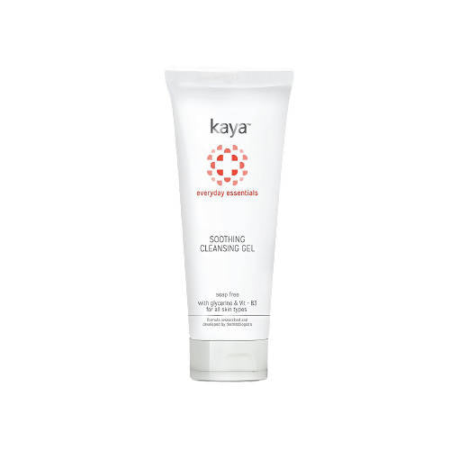 Kaya Soothing Cleansing Gel container on a white background
