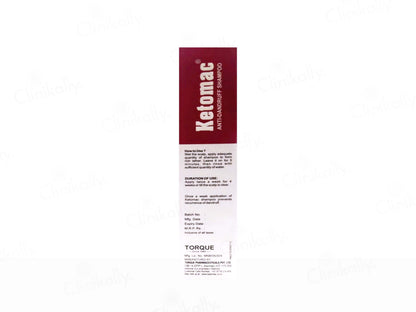 Ketomac Dandruff Treatment Shampoo