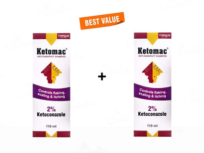 Ketomac Dandruff Treatment Shampoo