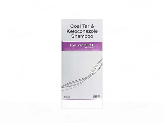 Ketone CT shampoo box on a white background