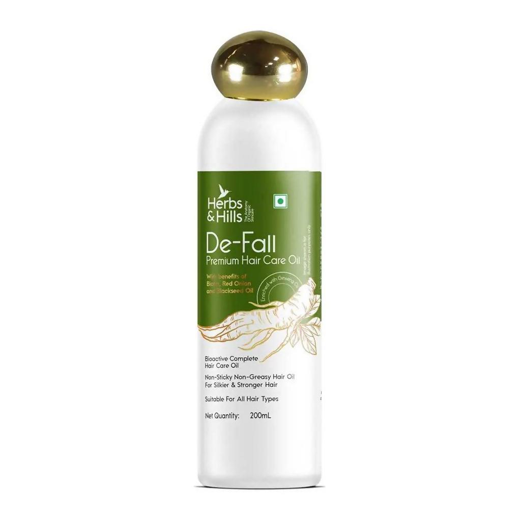 Herbs & Hills De-Fall Premium Hair Care Oil