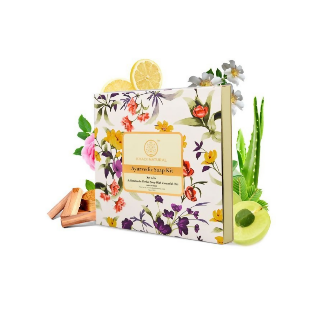 Khadi Natural Ayurvedic Handmade Soap Kit